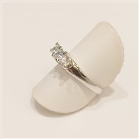 Anello Vidali Gioielli Donna in Oro bianco Zircone ANOR-27-34 - ANOR-27-34